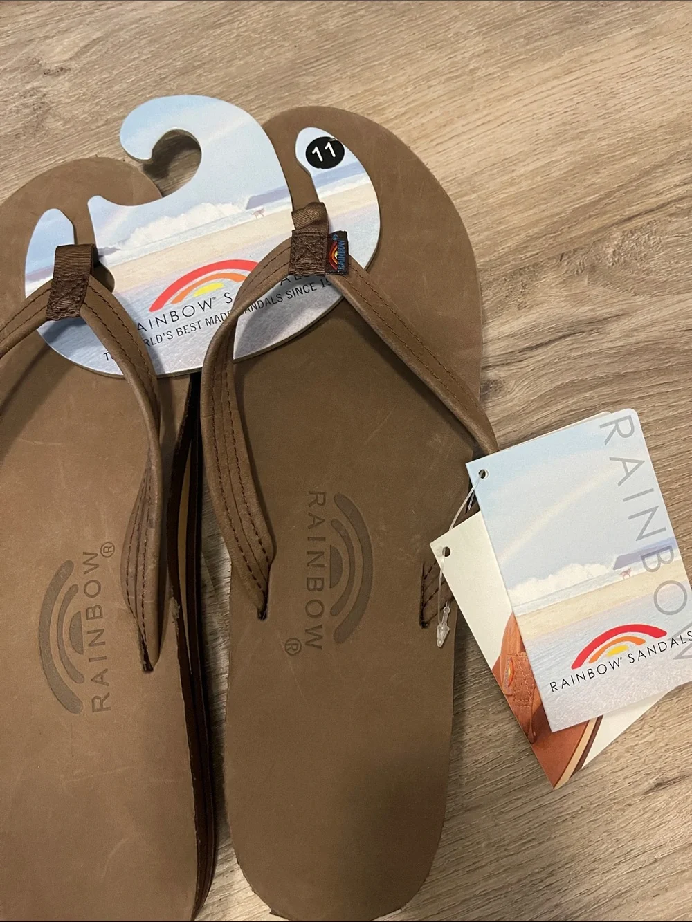Women’s Rainbow Double Layer Expresso Narrow Strap NEW WITH TAGS